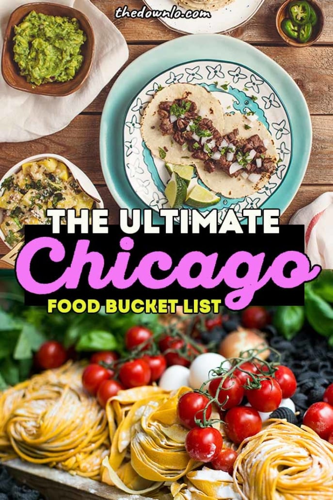 Looking for the best restaurants in Chicago? Famous Chicago food spans every dining niche from hot dogs and deep dish pizza to steakhouses, seafood and Italian. If you're looking for bucket list dining experiences to eat your way around the Windy City I have reccs for everything from brunch to burgers for the best cuisine in Illinois. Because only in the second city is eating actually a serious thing to do. Now that's my kind of town! #chicago #food #america #travel #usa #restaurant #restaurants