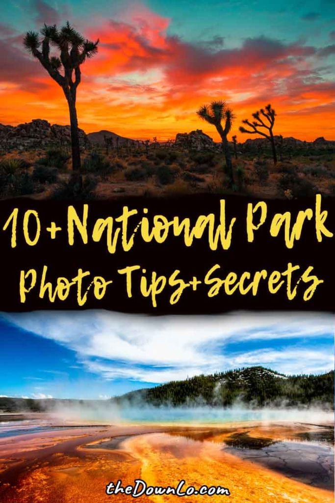 A United States National Park Bucket List and Check List for photography and adventure. Road trip to the best of the USA with landscape pictures and natural wonders to inspire visits to Utah, California, Arizona, Colorado and beyond. Hit Yellowstone, Zion, Arches, Badlands, Grand Canyon, and Rocky Mountain for the best of the west. #roadtrips #nationalparks #america