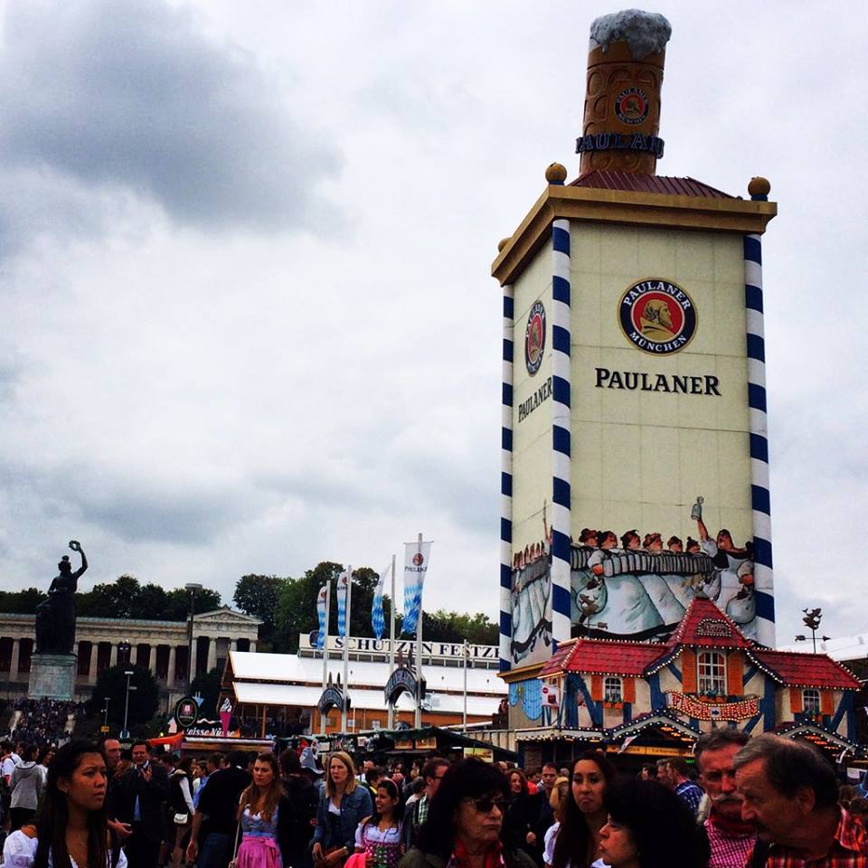 Everything you need to know about  tips for traveling to Oktoberfest in Munich, Germany and general festival information. What costume or outfit to wear, where to stay, where to party, what beer tents to visit, food to eat, and activities beyond drinking + pictures to inspire your trip! Dirndl and lederhosen required! #oktoberfest #munich #gemany #festival #festivals