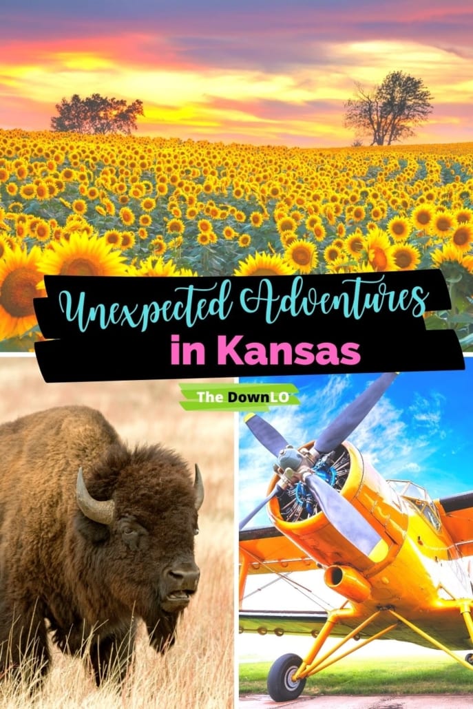 Adventures and things to do in Kansas. The best places to go for a weekend getaway in the Midwest. Surprising fun things to do in Wichita, Kansas City, Topeka and beyond. #ks #kansas