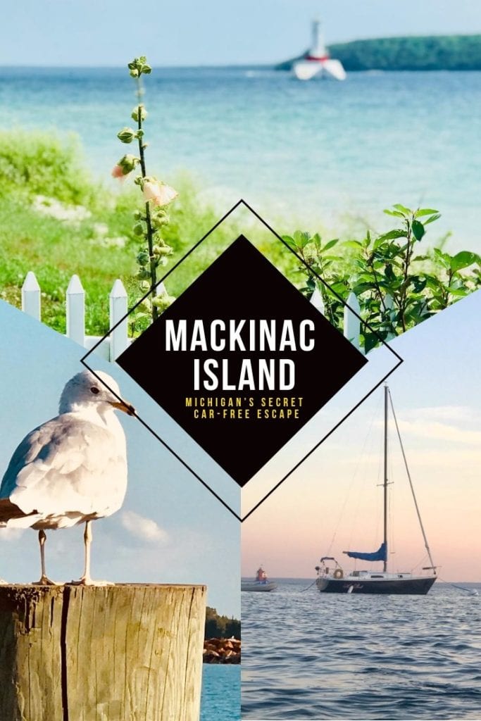 The best things to do in Mackinac Island, Michigan. A hidden beach getaway in the Midwest. A great summer vacation from Chicago or Detroit. A secret island in the US. #mackinac #mi