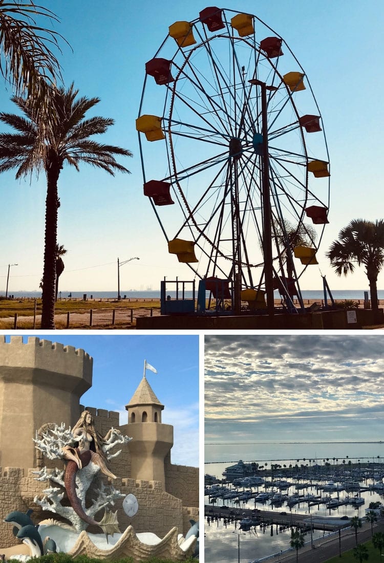 Things to do in Corpus Christi, Texas for an epic beach weekend. Must see restaurants, food, bucket list photography spots, and attractions like the aquarium. A great family vacation in the US Gulf Coast. Visit the pier with kids, see the Selena memorial, do water sports at Mustang Island, plus pictures and photo spots to inspire your trip to TX.