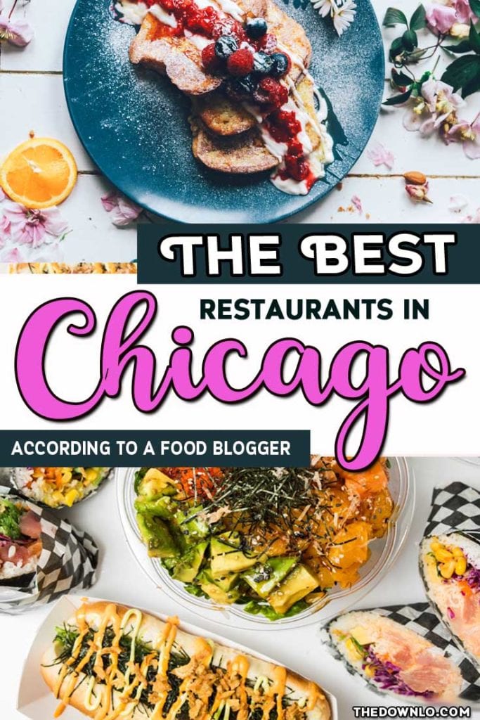 Looking for the best restaurants in Chicago? Famous Chicago food spans every dining niche from hot dogs and deep dish pizza to steakhouses, seafood and Italian. If you're looking for bucket list dining experiences to eat your way around the Windy City I have reccs for everything from brunch to burgers for the best cuisine in Illinois. Because only in the second city is eating actually a serious thing to do. Now that's my kind of town! #chicago #food #america #travel #usa #restaurant #restaurants