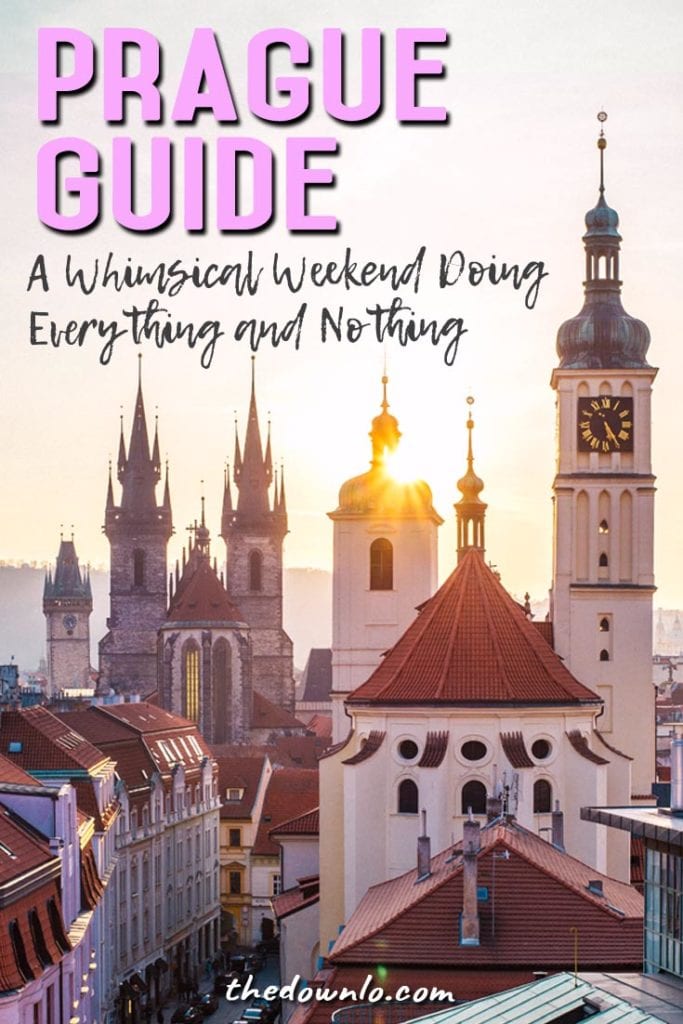 Things to do in Prague: free fun in the Czech Republic. See the best unique attractions like Old Town, the Lennon Wall, Charles Bridge, Prague Castle, and Astrological clock, but then make your own walking tour to find sensual food, cool markets, and secret breweries. Top things for your European bucket list include non-touristy neighborhoods and amazing restaurants. #europe #prague #travel