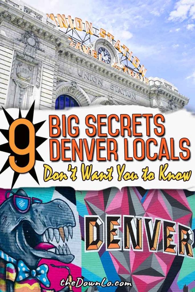 Cat's out of the bag! These Denver secrets are too good not to spill from restaurants with hidden pasts to where the celebs hang out. If you're looking for quirky things to do in Colorado, USA look no further. Denver attractions are weird, ya'll. It's that Rocky Mountain air.... #bucketlists #denver #colorado #travel