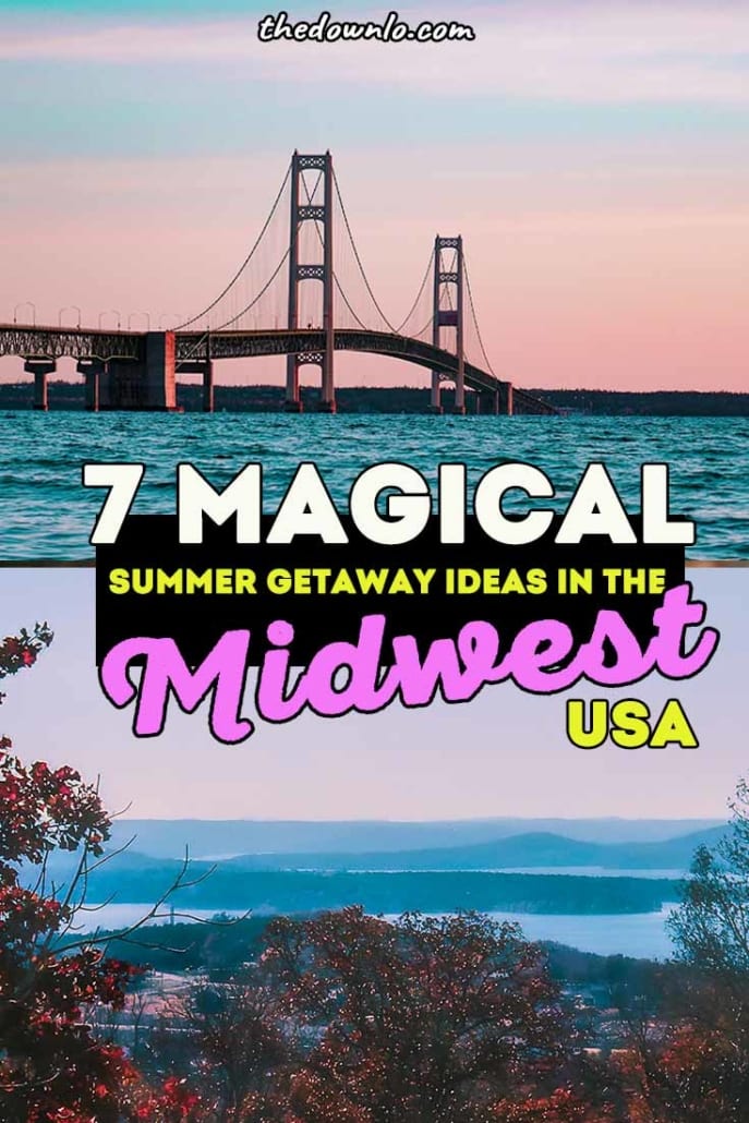 The best midwest weekend getaways for budget summer beach fun in the US. Skip the coast and head to middle America for small towns, kid friendly attractions, and road trips around Lake Michigan and the Great Lakes. Outdoor fun and activities around Chicago and bucket list family vacations with beautiful places to visit. #beaches #travel #usa