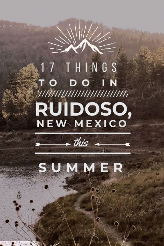 Everything you must do in Ruidoso, New Mexico this summer from cabin rentals to hiking and photography spots. Travel to the national forest for a beautiful summer vacation in America in one of the most underrated US states. #newmexico #usa