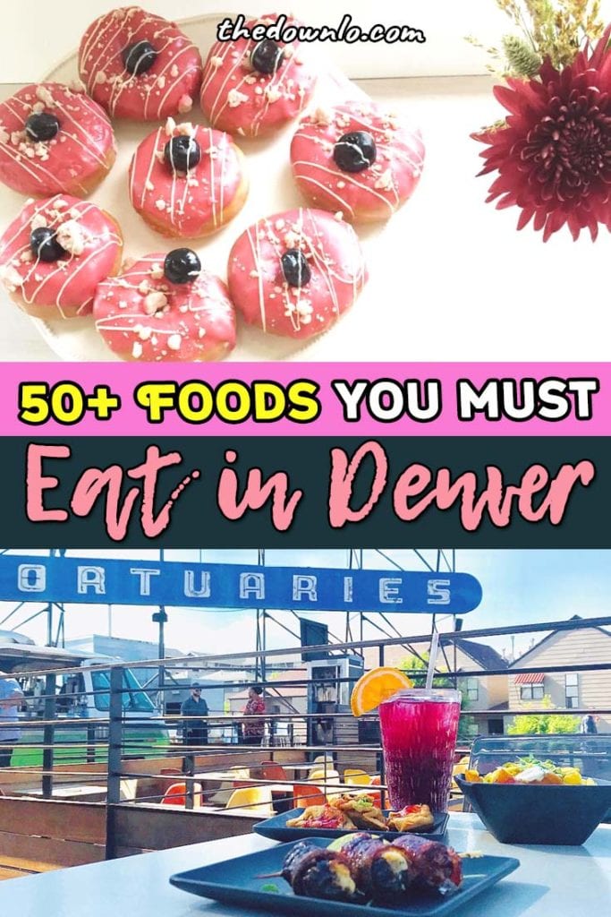 The best downtown Denver restaurants you must try. With a view, with kids, for dinner and lunch, this cheap and delicious food is the top of the town. If you're looking for things to do in Colorado and unique photography spots, add eating to your bucket list because this is the ultimate restaurant guide for romantic fun for couples, for stoners, and everyone in between. Plan your weekend dining and meals now. #food #restaurants #denver #colorado #foodie