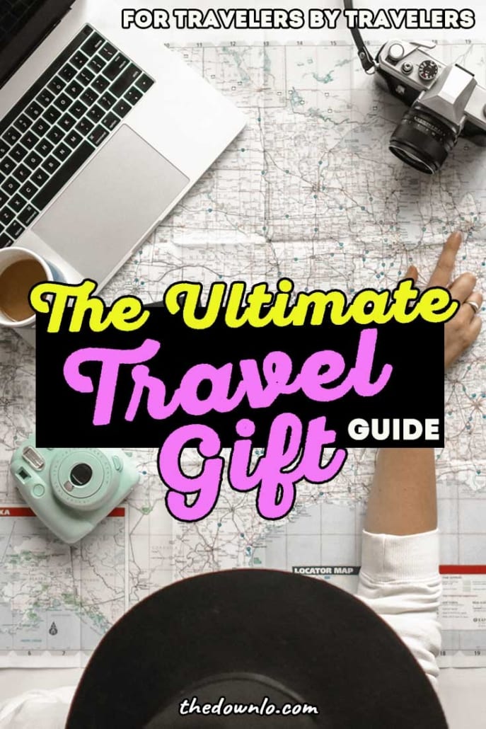 Unique travel gifts and ideas for friends, for her, for women, for men, for couples, for boyfriend and for kids. The best small stocking stuffers and big presents for the international and business traveler in your life for the holidays, Christmas and bon voyage presents. Creative surprises they'll love like experience vouchers, luxury bags, and photography gear. #presentsfortravellers #travelgift #travelgiftguide