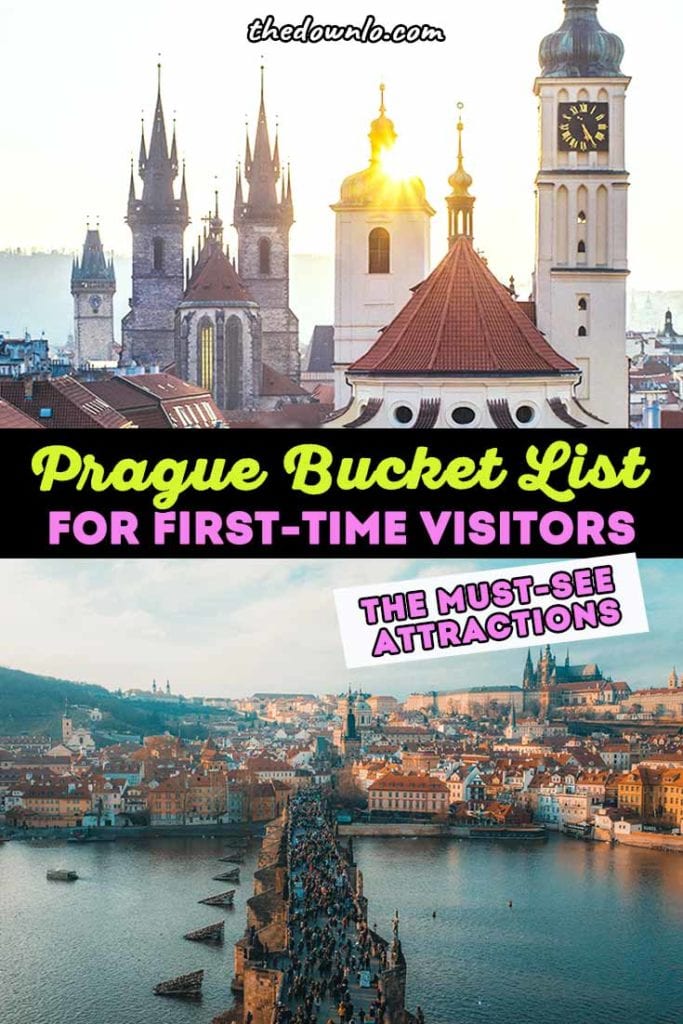 Things to do in Prague: free fun in the Czech Republic. See the best unique attractions like Old Town, the Lennon Wall, Charles Bridge, Prague Castle, and Astrological clock, but then make your own walking tour to find sensual food, cool markets, and secret breweries. Top things for your European bucket list include non-touristy neighborhoods and amazing restaurants. #europe #prague #travel