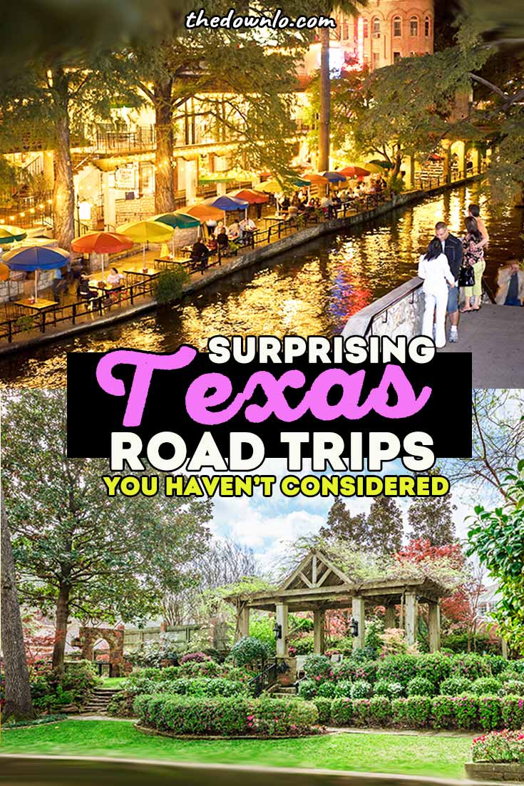 short road trips in texas