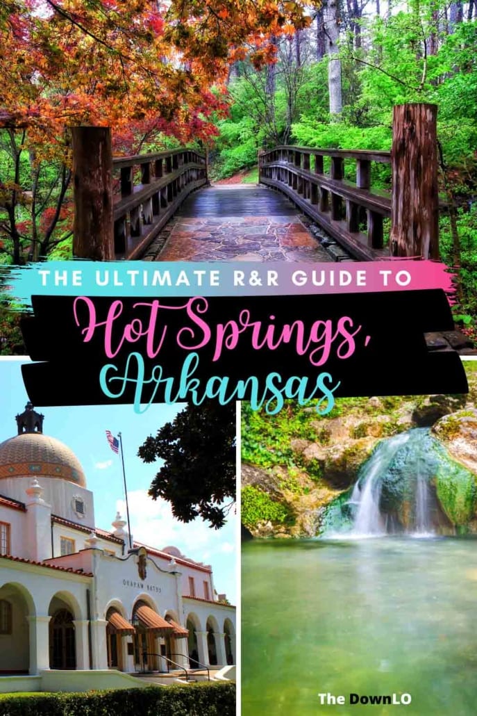 The best things to do in Hot Springs Arkansas. Places to stay, must eat restaurants, things to do with kids, hiking, romantic getaways, and for a girls trip. Photography spots, bathhouses, and national park info for a couple's getaway, bachelorette party or vacation. What to do downtown, spas and must see attractions.