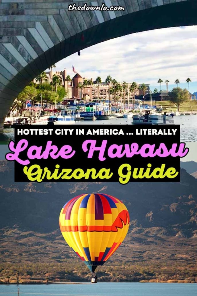 Things to Do in Lake Havasu City and a travel guide for winter adventures in the desert. Lake Havasu isn't just your spring break headquarters, but your holiday one too. Expore Lake Havasu City attractions from boats to the London Bridge and even a fun day trip to Oatman, Arizona to feed the donkeys. #usa #america #adventure #outdoors