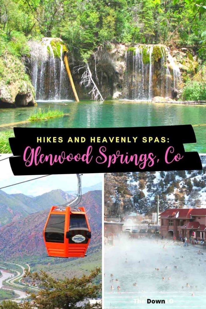 Glenwood Springs Colorado guide to hot springs, Rocky Mountain adventures and a great road trip from Denver to the mountains. Things to do for families and adventure in the winter, summer, and fall for hot springs and fun.