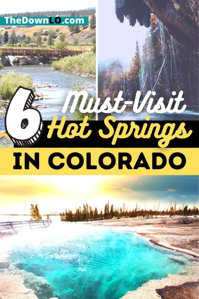 The best hot springs in Colorado across the state from Colorado Springs to Glenwood Springs for rest and relaxation. Plan a mountain getaway today!