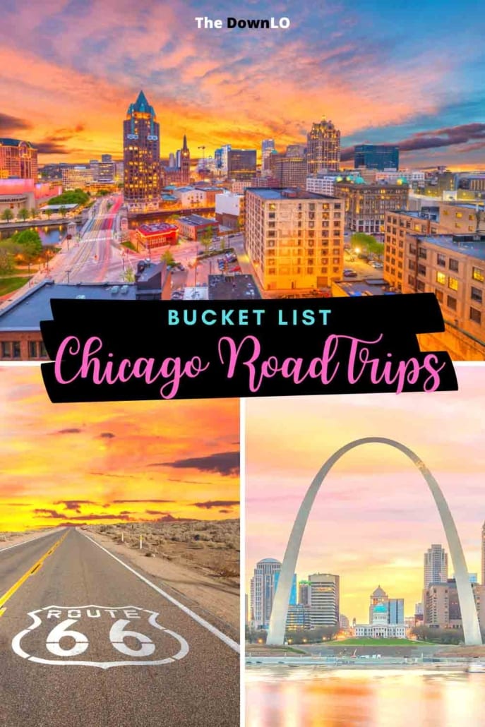 The best road trips from chicago for weekend getaways from the windy city. Head to Wisconsin, Michigan for family fun and drive destinations.
