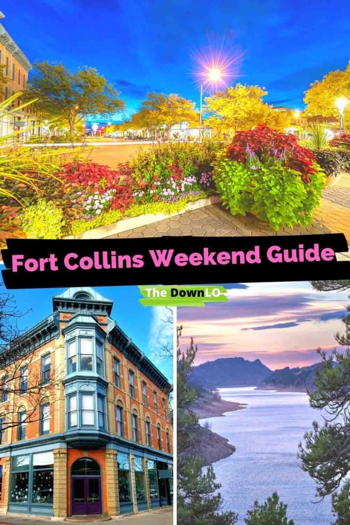 Fort Collins Colorado weekend guide. What to do at CSU, the best restaurants in Fort Collins, hike at Horsetooth Reservoir and play just an hour road trip from Denver.