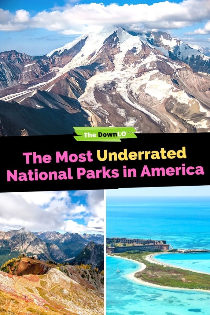 Check out these underrated national parks in America for weekend getaways and summer road trip ideas. Escape outdoors for nature and adventure. #roadtrip #usa #nature #nationalpark #travel