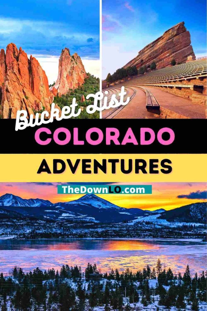 Crazy adventure activities you didn’t know you could have in Colorado. Adventurous attractions for Colorado road trips and weekend getaways from animal encounters to hikes, outdoor experiences like heli skiing and ice climbing for memorable road trips and family travel.