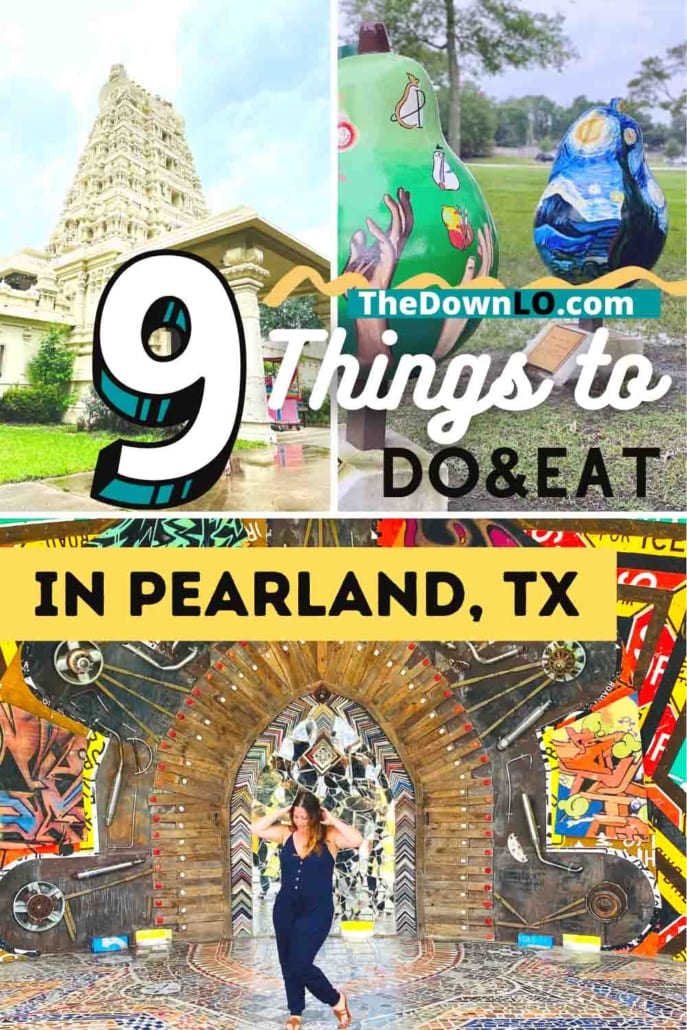 Looking for things to do in Houston? Take a fun road trip for Instagram photos and food in Pearland, Southeast Texas things to do from best restaurants to must see attractions.  