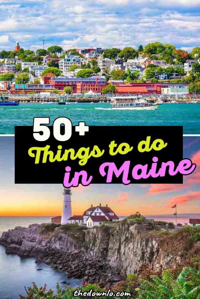 Maine Bucket List - Things to do in Maine, where to go from Portland to Bar Harbor. What to see in Acadia National Park, where to eat in Maine, the best lobster, outdoor and sailing experiences for adventure and road trips on the east coast. Maine attractions for families, weekend getaways and everyone from Bangor to Kennebunkport and all the coastal towns.