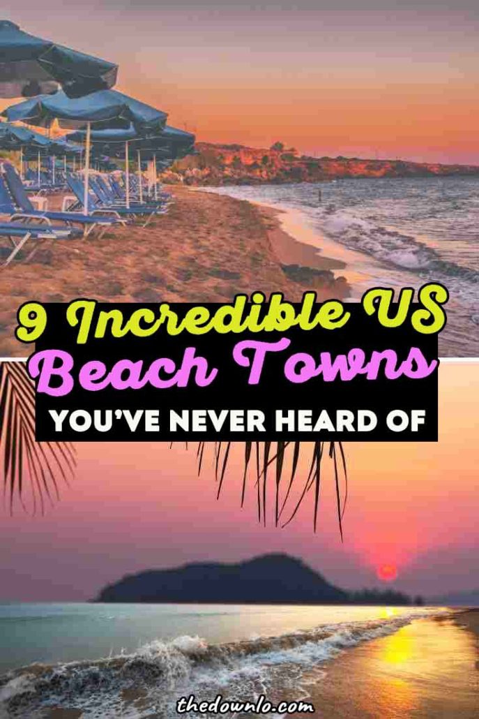 The best beaches in the US to avoid the crowds and tourists. Plan a beach getaway to these unknown, less crowded, and charming American cities. From ocean escapes to winter vacations, these are the best beach destinations in the USA you've never heard of. Plan a secret beach trip right in the US.