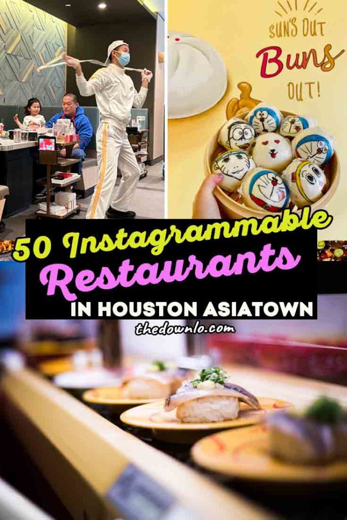 Bucket list foodie restaurants and must eat meals in Houston’s Asiatown. A guide to the best restaurant bites and Instagrammable foods in Bellaire, Houston Chinatown. Visit the Night Market, feast on hot pot and dim sum and find the most photogenic food in Houston for tons of Asian cuisine and culinary fun.