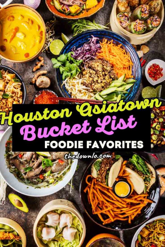 Bucket list foodie restaurants and must eat meals in Houston’s Asiatown. A guide to the best restaurant bites and Instagrammable foods in Bellaire, Houston Chinatown. Visit the Night Market, feast on hot pot and dim sum and find the most photogenic food in Houston for tons of Asian cuisine and culinary fun.