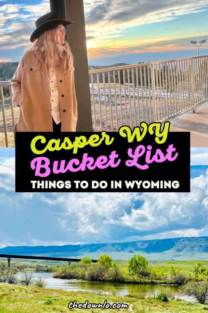 The best things to do in Casper Wyoming - ride an Oregon Trail covered wagon, explore the outdoors, adventure in nature, peruse the historic downtown. Take a day trip or road trip to a national park or state park.