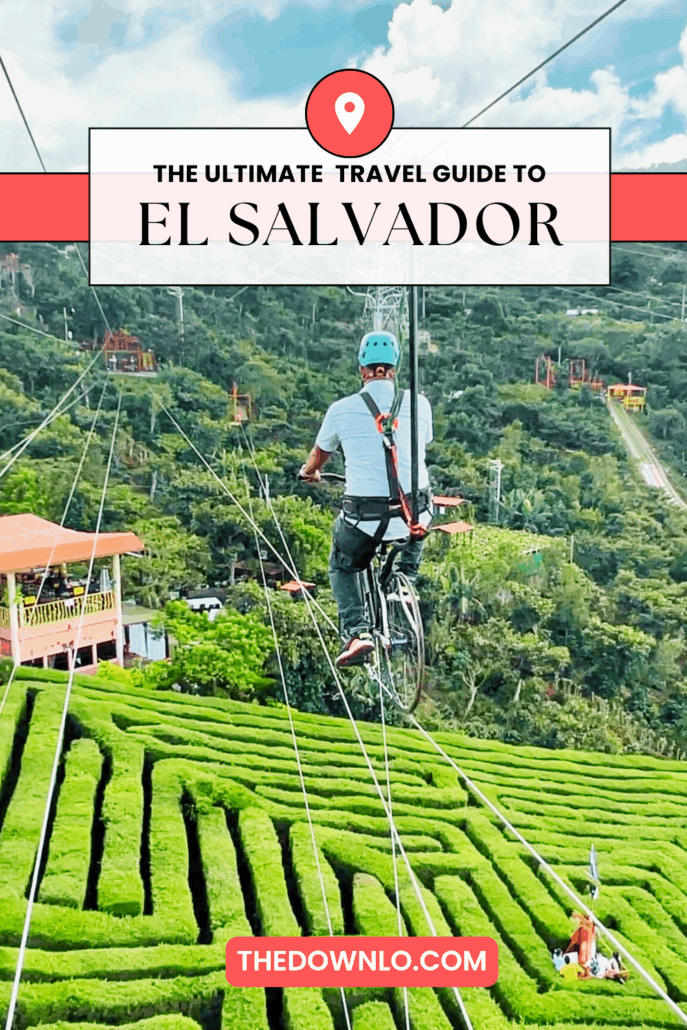 Zipline biking over a labyrinth? Things to do in El Salvador will have your adventure bucket list list growing.