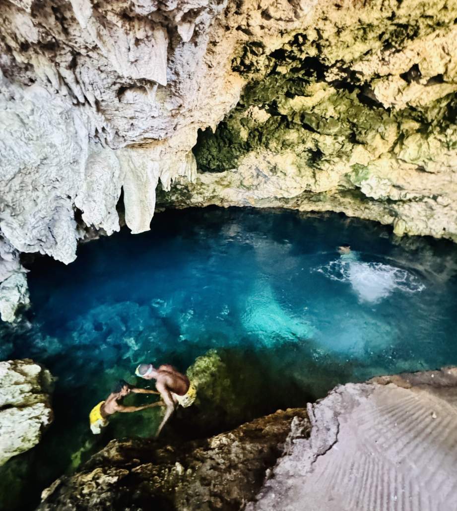 Zanzibar has a handful of hidden caves you can swim in like Kuza.
