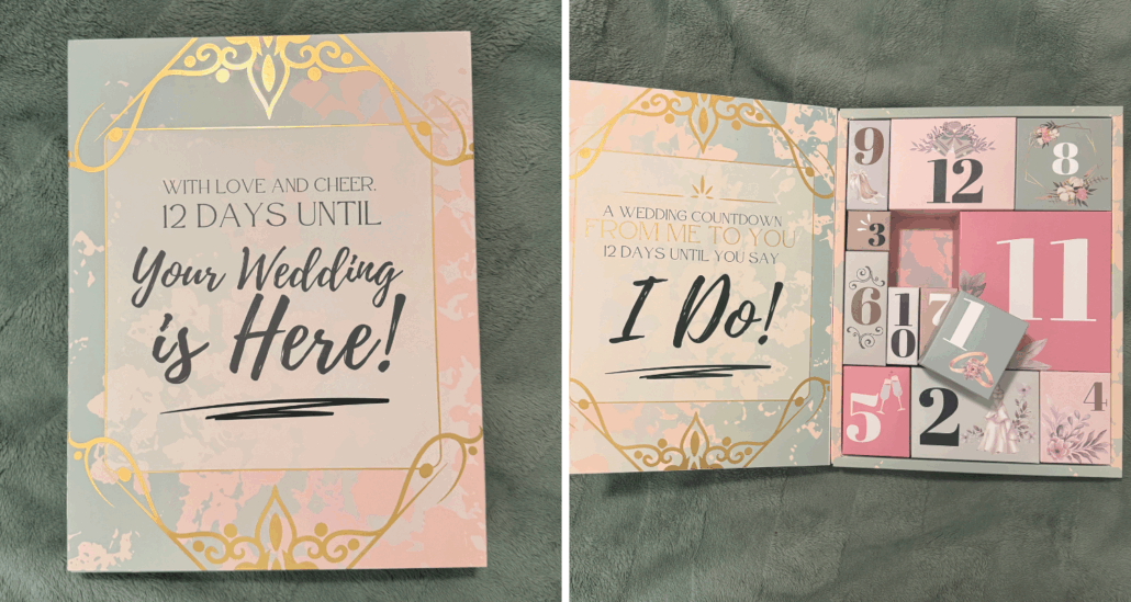 wedding advent calendars