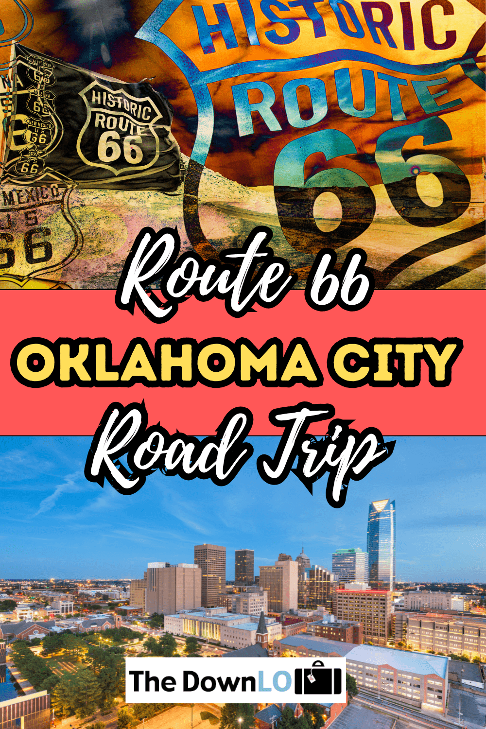 A Route 66 trip to Oklahoma City includes fun things to do like Bricktown Canal, Riversports, and Factory Obscura. 