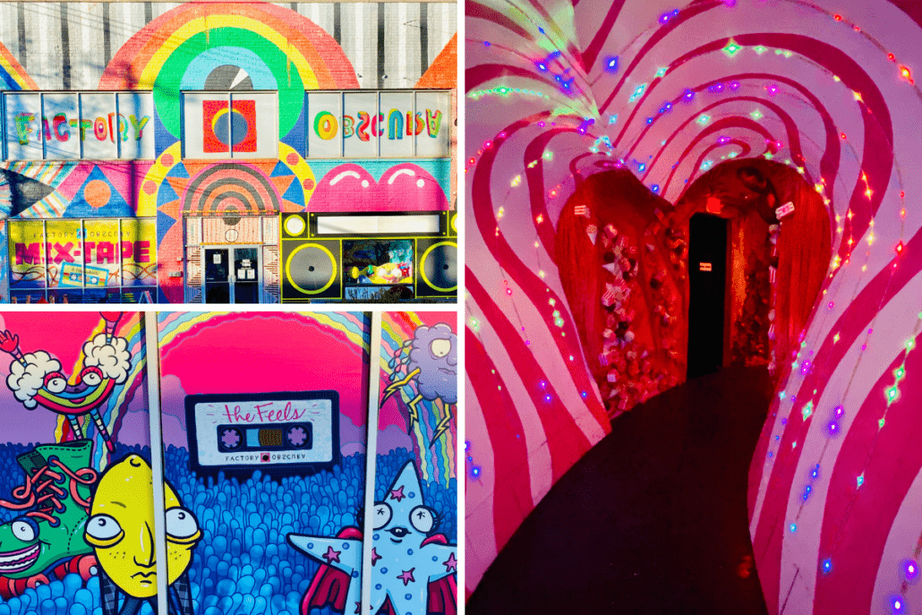 Art explosion, Factory Obscura is one of the most fun things to do in Oklahoma City.