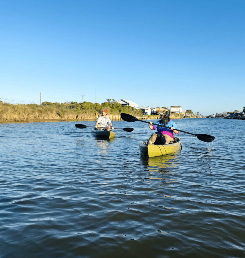 matagorda county bay city texas kayak fishing