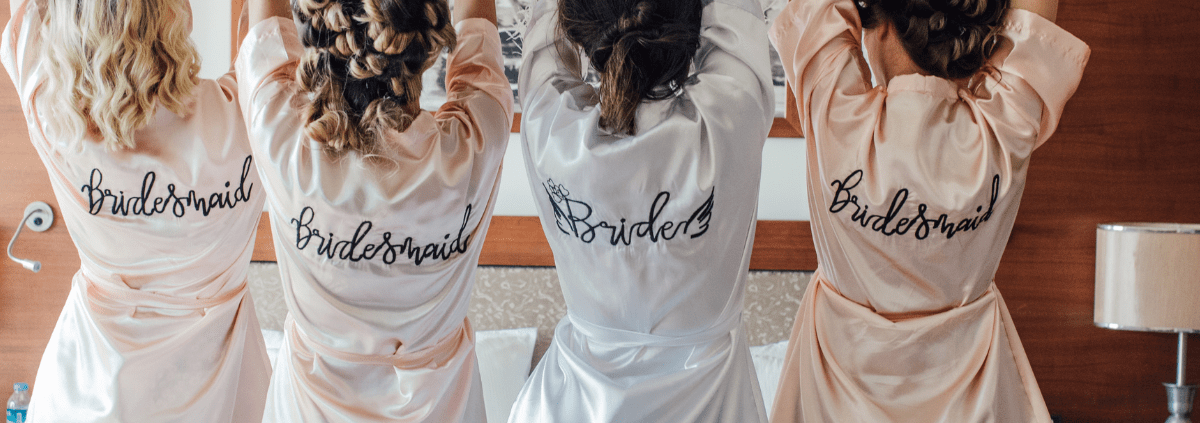 Gifts for the bridesmaids on wedding day